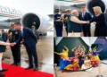 PM Modi receives a ceremonial welcome in the Netherlands and interacts with members of the Indian diaspora during the second leg of his five-nation diplomatic tour across Europe and West Asia.