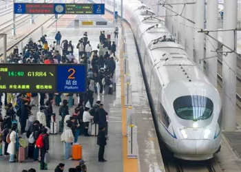 China’s Beijing–Shanghai high-speed rail corridor carries between 500,000 and 700,000 passengers daily