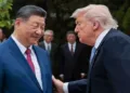China's President Xi Jinping and US President Donald Trump