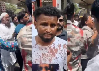 Ajay and his girlfriend were attacked by an Islamist mob in Mira Road (Photo: Organiser)