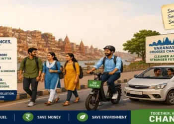 PM Modi parliamentary constituency leads with a ‘No Fuel Day,’ by Municipal Corporation, a BLW carpool initiative and a 100 e-bike order by VDA