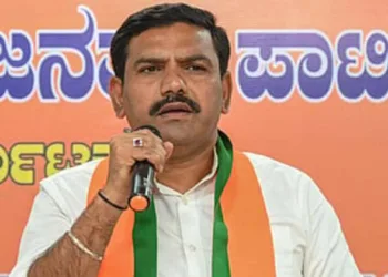 Karnataka BJP president B. Y. Vijayendra