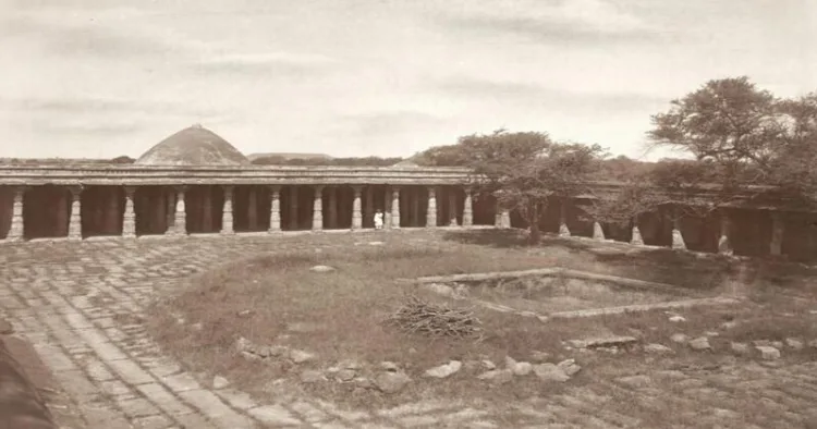 The Disputed Mosque built over Bhojshala Complex, is now freed by court
