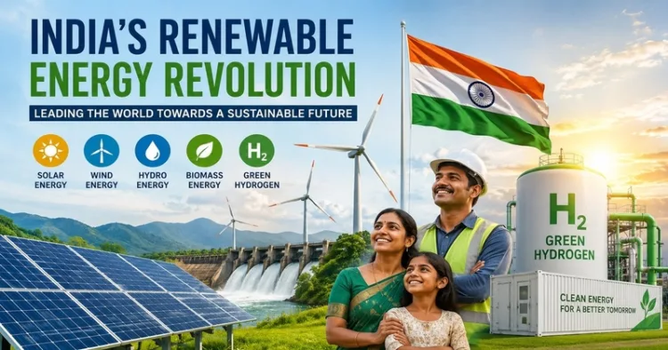 India’s renewable energy revolution is transforming the nation into a global leader in sustainable development and clean energy innovation