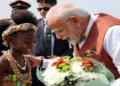 PM Narendra Modi with a little African girl (File Image)
