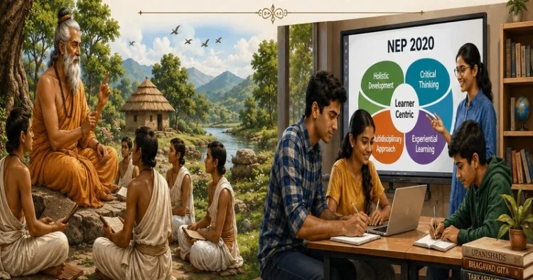 As Bharat moves toward Viksit Bharat, reclaiming the Gurukul tradition of debate, experiential learning, and holistic education, as envisioned in NEP 2020, is the need of the hour