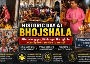 Bhojshala Reverberates with Vedic Chants as Hindus Celebrate ‘Historic Justice’