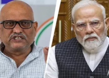 Uttar Pradesh Congress chief Ajay Rai (Left) and Prime Minister Narendra Modi (Right)