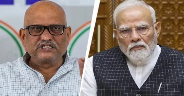 Uttar Pradesh Congress chief Ajay Rai (Left) and Prime Minister Narendra Modi (Right)