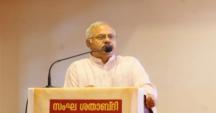 Akhil Bharatiya Prachar Pramukh Sunil Ambekar