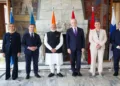 PM Modi with Nordic leaders after the 3rd India-Nordic Summit in Oslo, marking a major push in India’s strategic and technology partnerships with Northern Europe