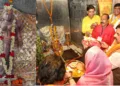 MP CM Dr Mohan Yadav performing puja at Dhar Bhojshala