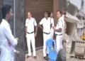 Kolkata Police visited TMC MP Abhishek Banerjee’s residence after the Kolkata Municipal Corporation issued notices to 17 properties linked to him