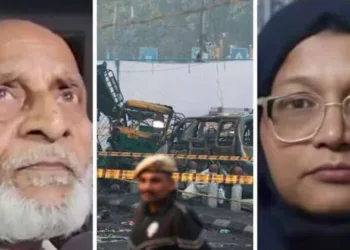 Two of the key blast accused, Dr Muzammil Shakeel (Left) and Dr Shaheen Saeed (Right)