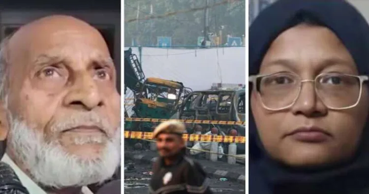 Two of the key blast accused, Dr Muzammil Shakeel (Left) and Dr Shaheen Saeed (Right)