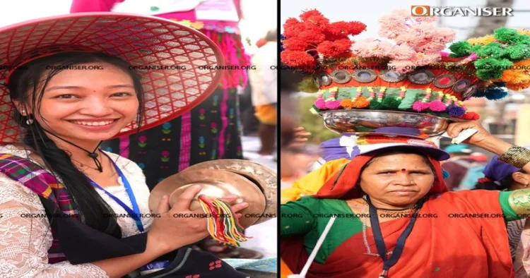Tribals at the Janjati Sanskriti Samagam