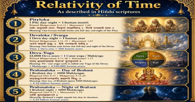The extraordinary concept of cosmic time in Hindu scriptures