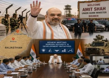 Amit Shah chairs high-level Rajasthan border security review, orders crackdown on illegal constructions near Indo–Pakistan border