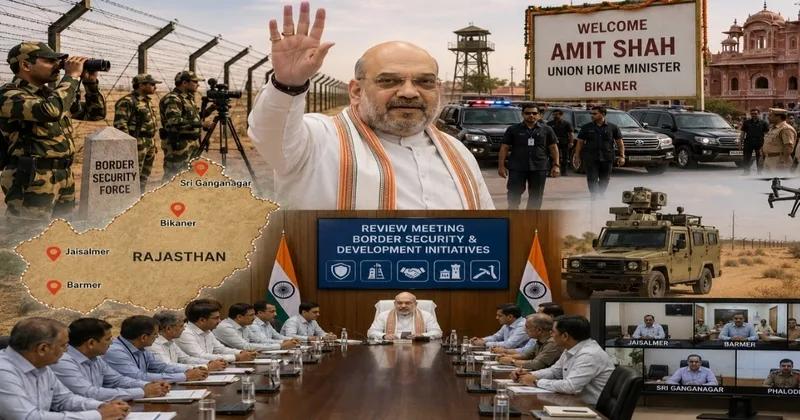 Amit Shah tightens security along Rajasthan–Pakistan border