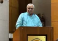 Bhayyaji Joshi, member of the Akhil Bharatiya Karyakarini of Rashtriya Swayamsevak Sangh