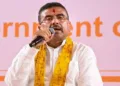 West Bengal Chief Minister Suvendu Adhikari
