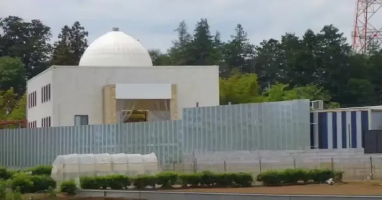 Illegally constructed mosque in Japan