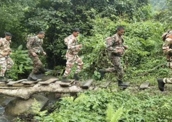 Joint Drill being held by security forces in Arunachal Pradesh