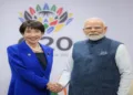 Japan Prime Minister Sanae Takaichi and Prime Minister Narendra Modi