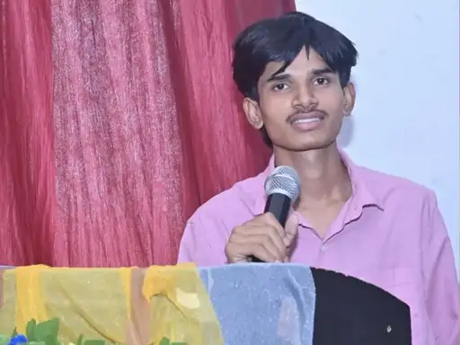 The picture is of Mohammad Sameer. He is a resident of Jaunpur