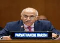 India’s Permanent Representative to the United Nations Ambassador Harish Parvathaneni