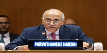 India’s Permanent Representative to the United Nations Ambassador Harish Parvathaneni