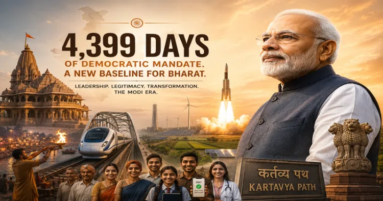 4,399 days of Prime Minister Narendra Modi