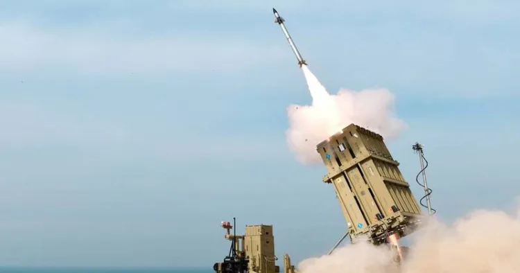Tamir Missiles form the core of Israel's Iron dome air defense system