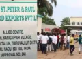 Atleast two killed due to ammonia gas leak in the St Peter's Paul Seafoods Exports facility of Tamil Nadu