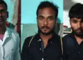 Arrested Bangladeshi nationals: Mohammed Woola, Mohammed Mafdi Hassan and Mohammed Hassan Ali