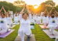 People practicing Yoga