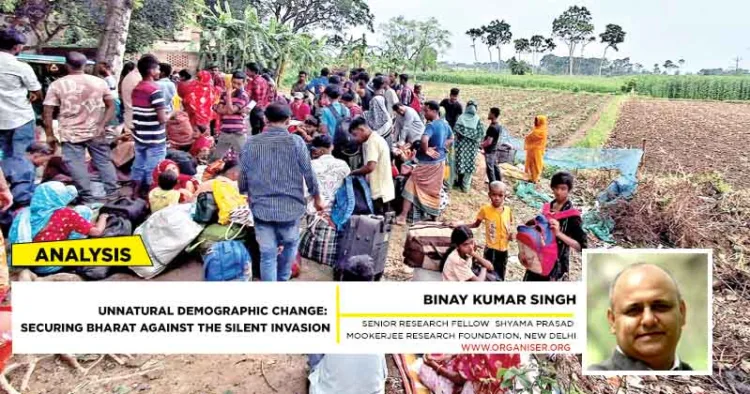 A large crowd of Bangladeshis residing in West Bengal gathers at the Hakimpur border crossing in the Basirhat subdivision of North 24 Parganas district to cross over to Bangladesh