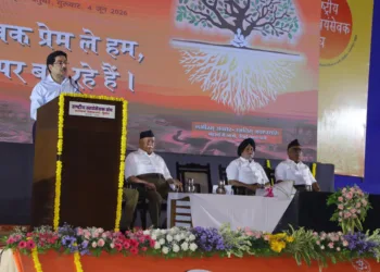 Padma Bhushan awardee and noted industrialist Kumar Mangalam Birla Kumar Mangalam Birla addressing the Samapana Samaroh (Valedictory Function) of the Rashtriya Swayamsevak Sangh Karyakarta Vikas Varg – Dwitiya at Nagpur, on June 4, 2026