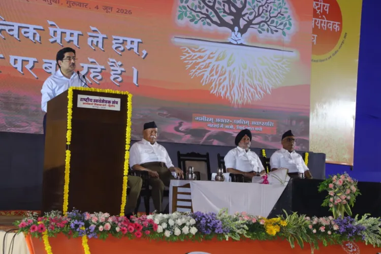 Padma Bhushan awardee and noted industrialist Kumar Mangalam Birla Kumar Mangalam Birla addressing the Samapana Samaroh (Valedictory Function) of the Rashtriya Swayamsevak Sangh Karyakarta Vikas Varg – Dwitiya at Nagpur, on June 4, 2026