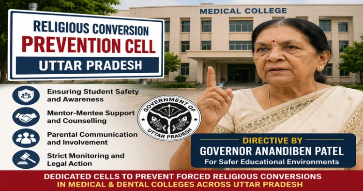 Governor Anandiben Patel directs formation of Dharmantaran Roktham Cells across medical colleges in UP