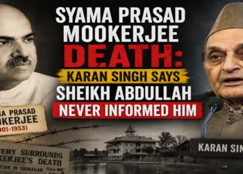 Karan Singh Kept in Dark: Sheikh Abdullah Never Informed J&K’s Sadr-e-Riyasat of Syama Prasad Mookerjee’s Death (This image is generated by AI)
