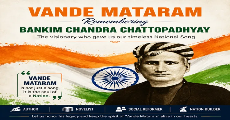 Nation pays tribute to creator of Vande Mataram, Bankim Chandra Chatterjee