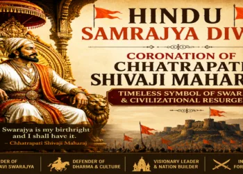 Shivaji Maharaj's Coronation (This is an AI generated image)
