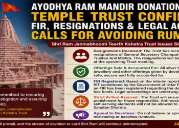 Ayodhya Ram Mandir Donation Row: Trust Confirms FIR, Resignations