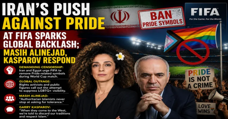 'Respect Must Be Reciprocal': Masih Alinejad, Kasparov Attack Iran's FIFA Pride Flag Demand