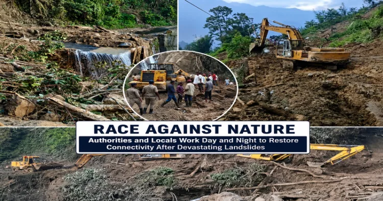 Cloud Burst in Arunachal Pradesh leads to massive destruction and landslide