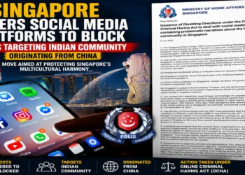Singapore acts against China-linked posts targeting Indian community, cites threat to social harmony