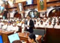 Tamil Nadu Chief Minister Joseph Vijay in the Legislative Assembly