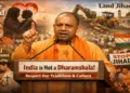 Uttar Pradesh CM asks people to remain alert against love and land jihad (This is an AI generated image)