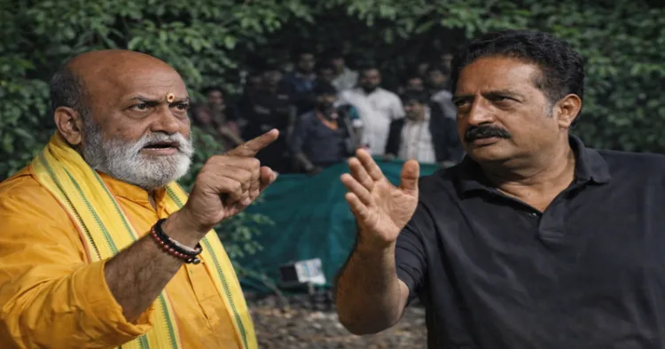Sri Rama Sene chief Pramod Muthalik slams Prakash Raj in the Dharmasthala Mass burial case